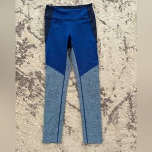 Outdoor Voices Colorblock Blue leggings